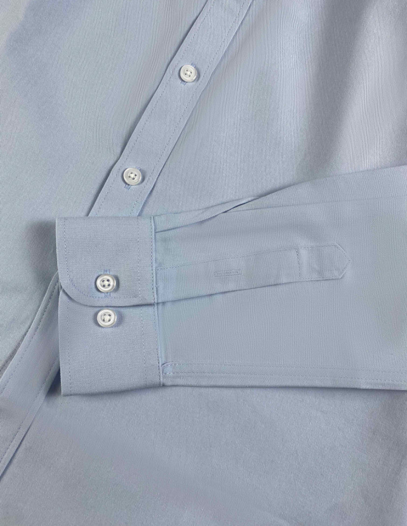 Camisa Polo Ralph Lauren (Blanco, azul celeste y azul marino)