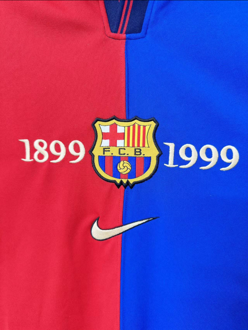 Camiseta Retro FC Barcelona 1899-1999 Centenario 🏆 (TALLA L) (SOLO ESPAÑA)