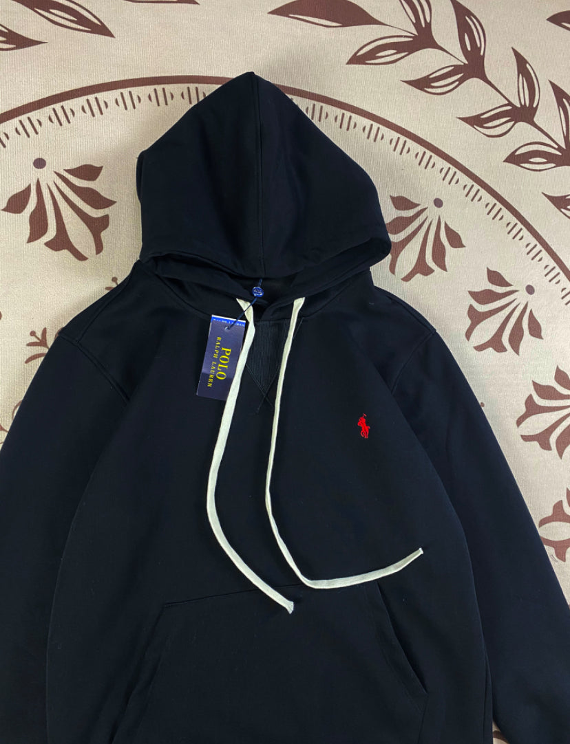 (Sudadera Ralph Lauren Polo Bear – Negro/Azul/Gris)