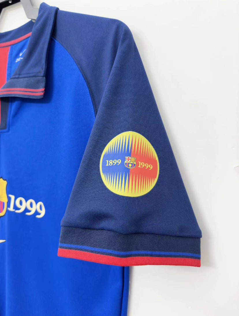 Camiseta Retro FC Barcelona 1899-1999 Centenario 🏆 (TALLA L) (SOLO ESPAÑA)